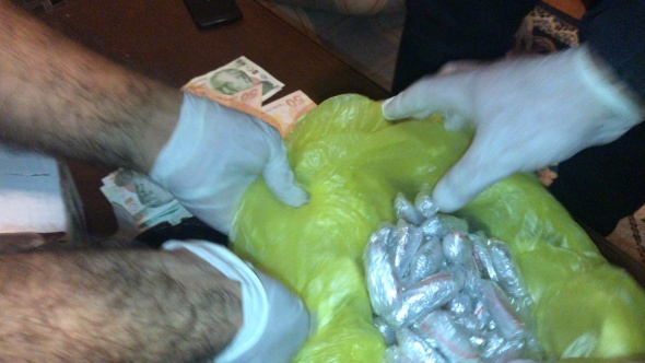 'Kasap' kıskıvrak yakalandı!