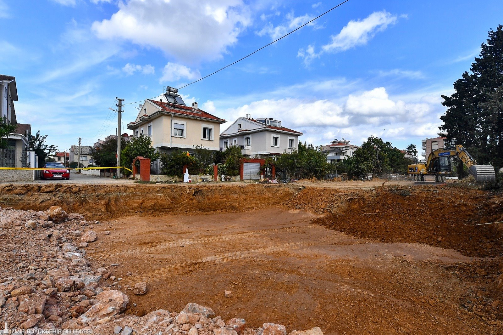 75. Yıl Cumhuriyet Bulvarı için çalışmalar başladı