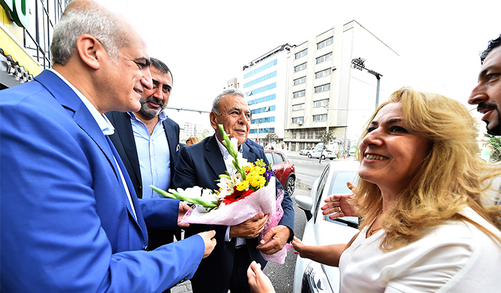 İMAF KOCAOĞLU'NU AĞIRLADI