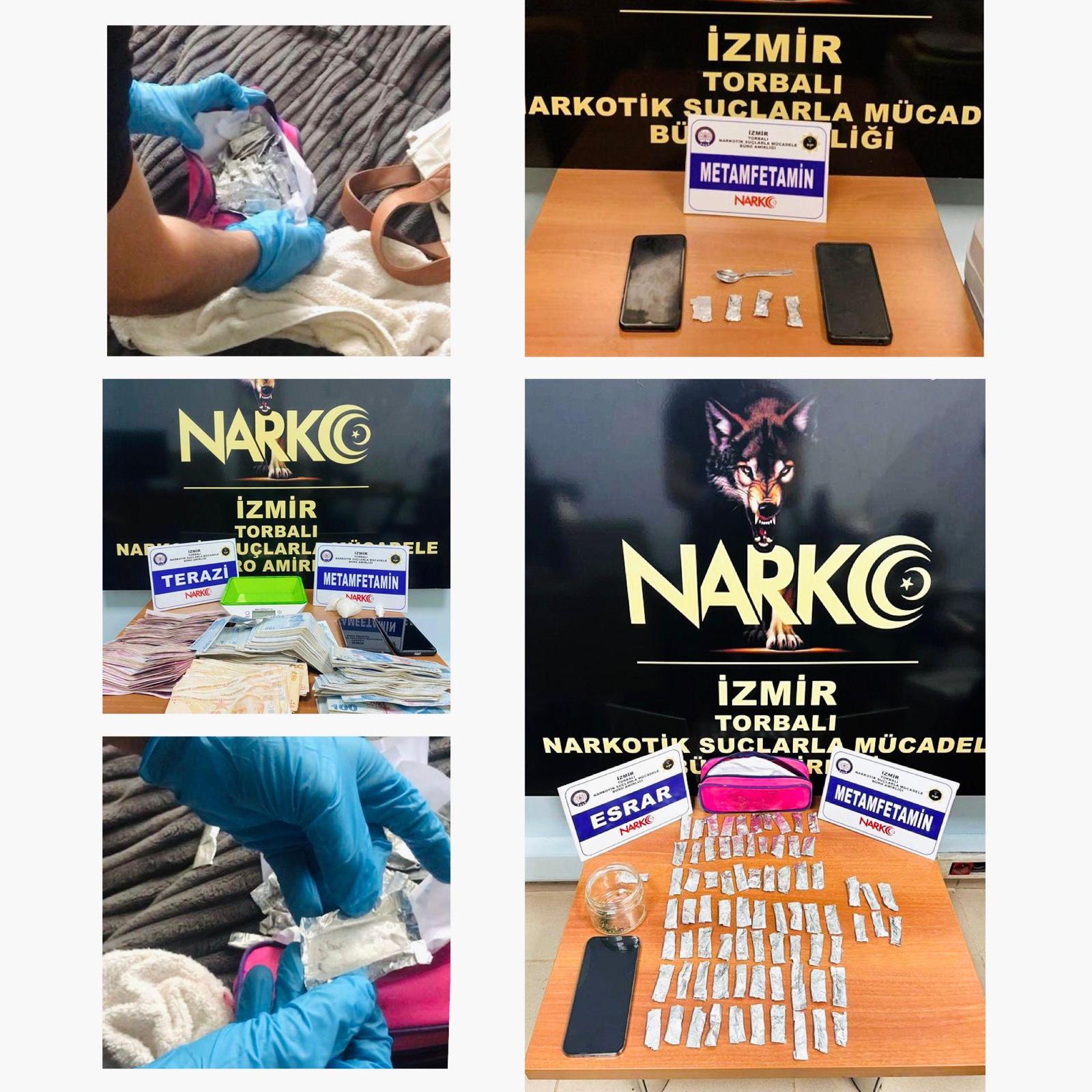 İzmir polisi uyuşturucu satıcılarına göz açtırmıyor: 4 tutuklama