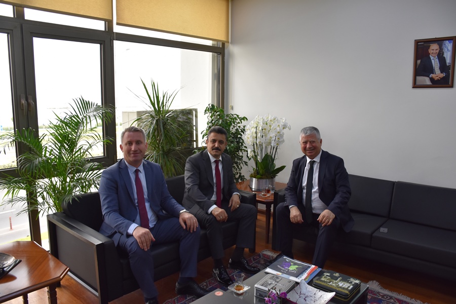 Başkan Kırgöz’den Soyer’e ziyaret