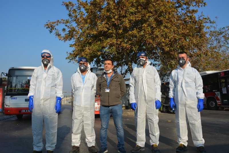 Kamuya açık 246 bin nokta dezenfekte edildi