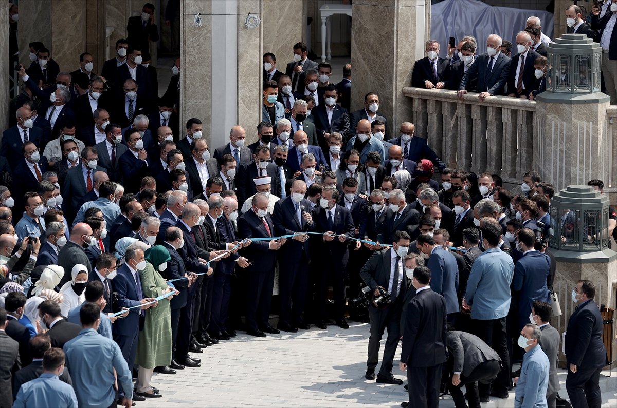 Cumhurbaşkanı Erdoğan: Taksim Camimiz, İstanbul'un sembolleri arasındaki seçkin yerini şimdiden almıştır