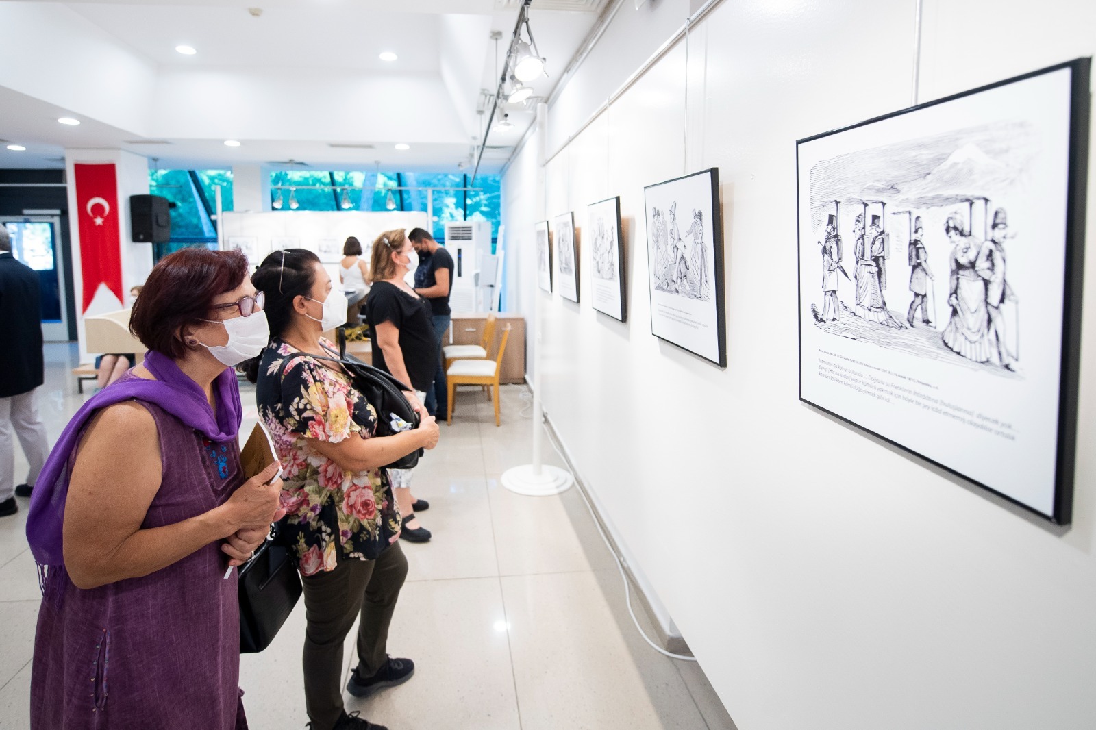 "Kara Sinan'a Merhaba Karikatür Sergisi" açıldı