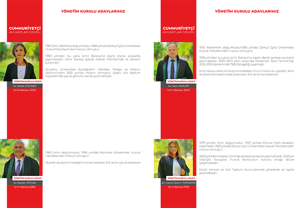 CUMHURİYETÇİLERİN ADAYI İLKE EROL: "BARO'YU ORTAK AKILLA YÖNETECEĞİZ"