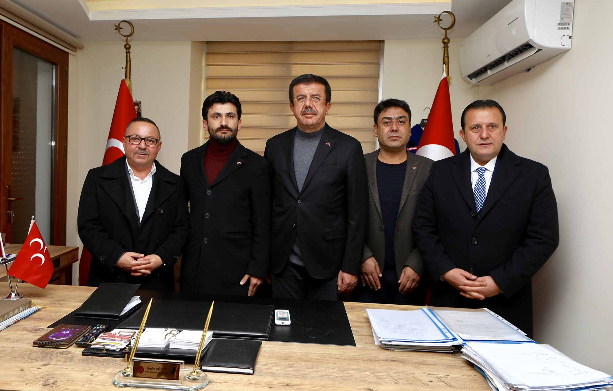 Zeybekci'den iki ilçede seçim çalışması