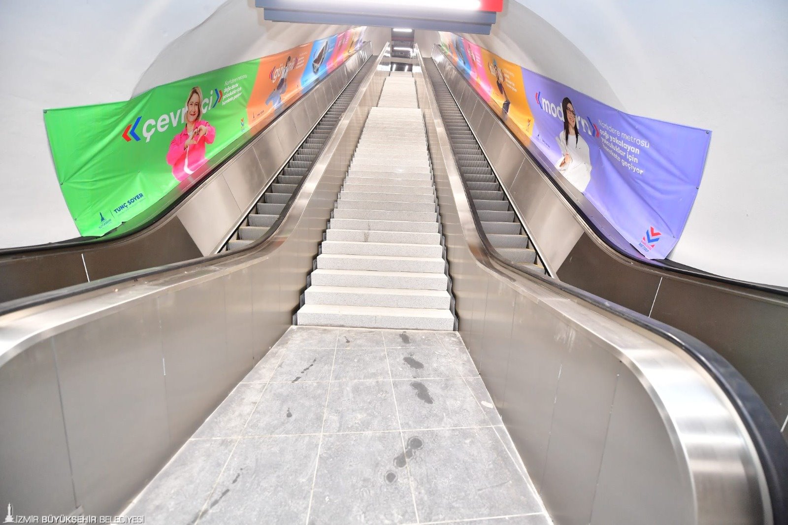 Narlıdere Metrosu'nda sona doğru