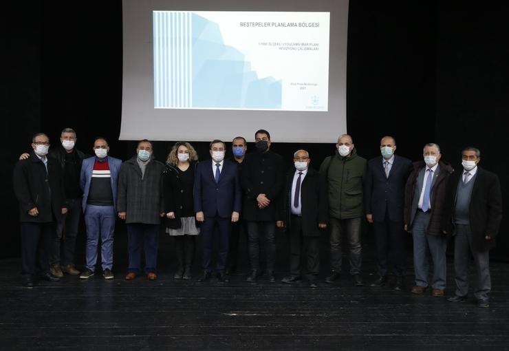 Batur, Beştepeler kentsel dönüşümünü bölge muhtarlarına anlattı