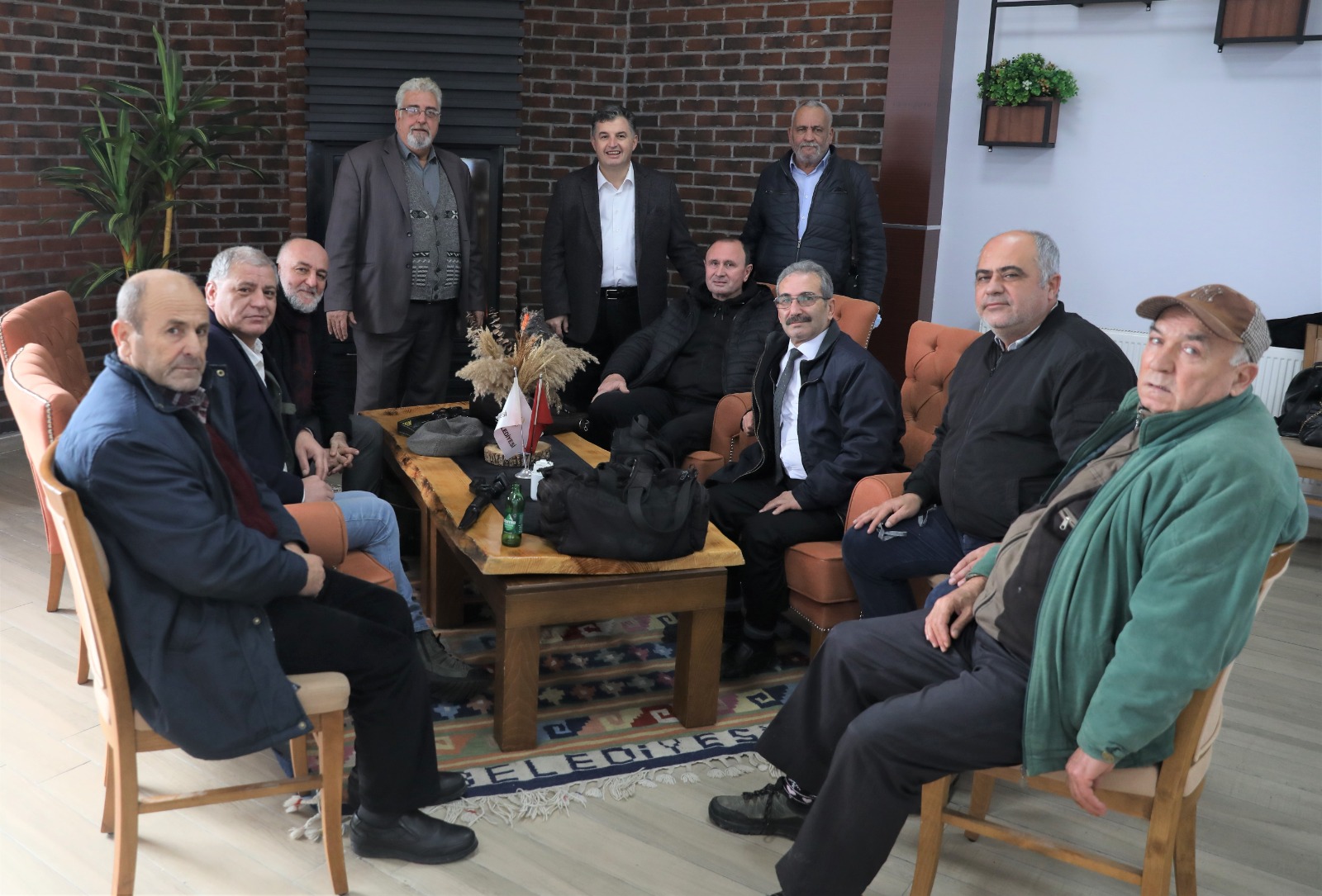 Başkan Doğruer gazetecilerle bir araya geldi