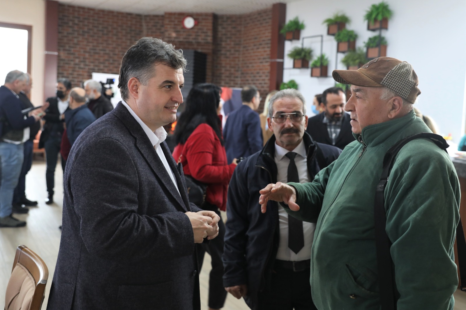 Başkan Doğruer gazetecilerle bir araya geldi