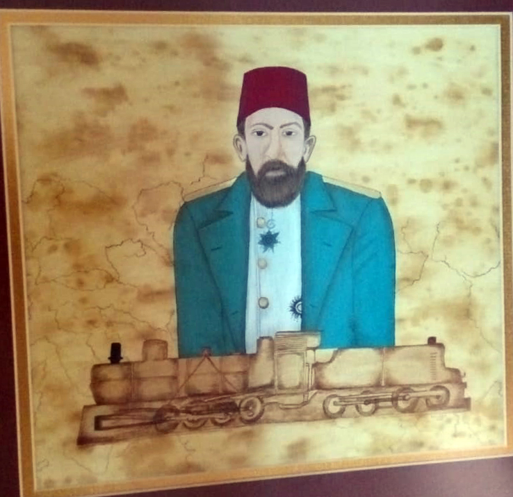 Erkek'ten Yıldırım'a "II. Abdülhamit Han" tablosu