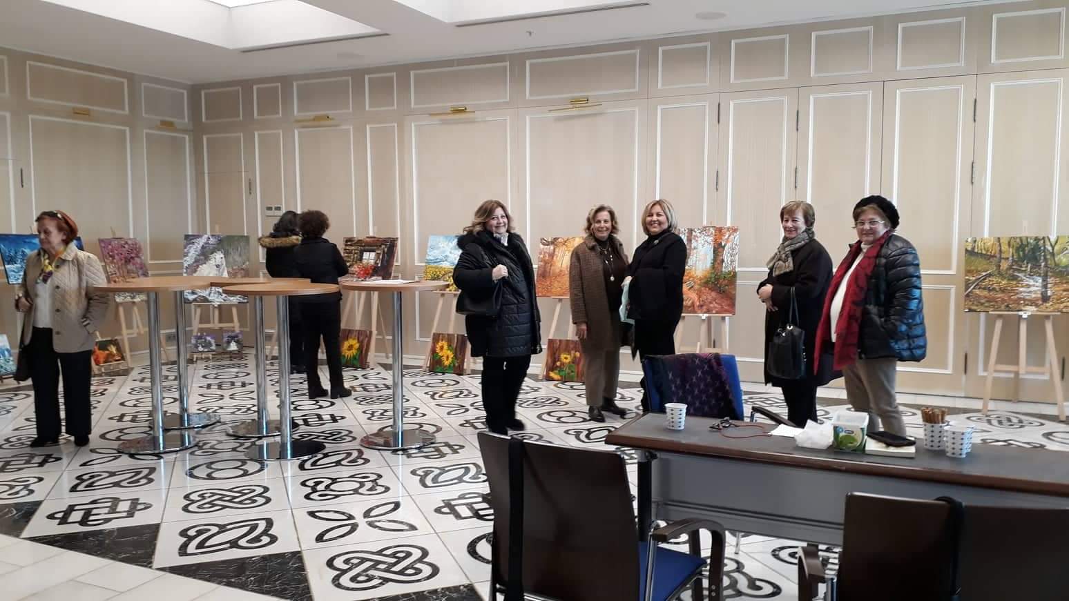 Ressam Şerife Türker yeni sergisini açtı