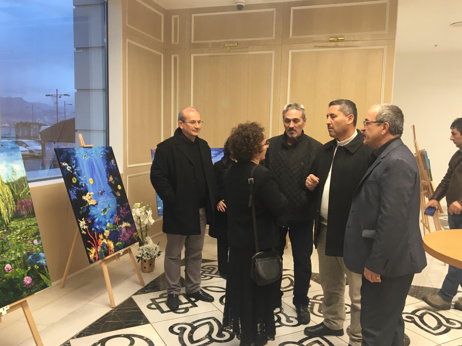 Ressam Şerife Türker yeni sergisini açtı