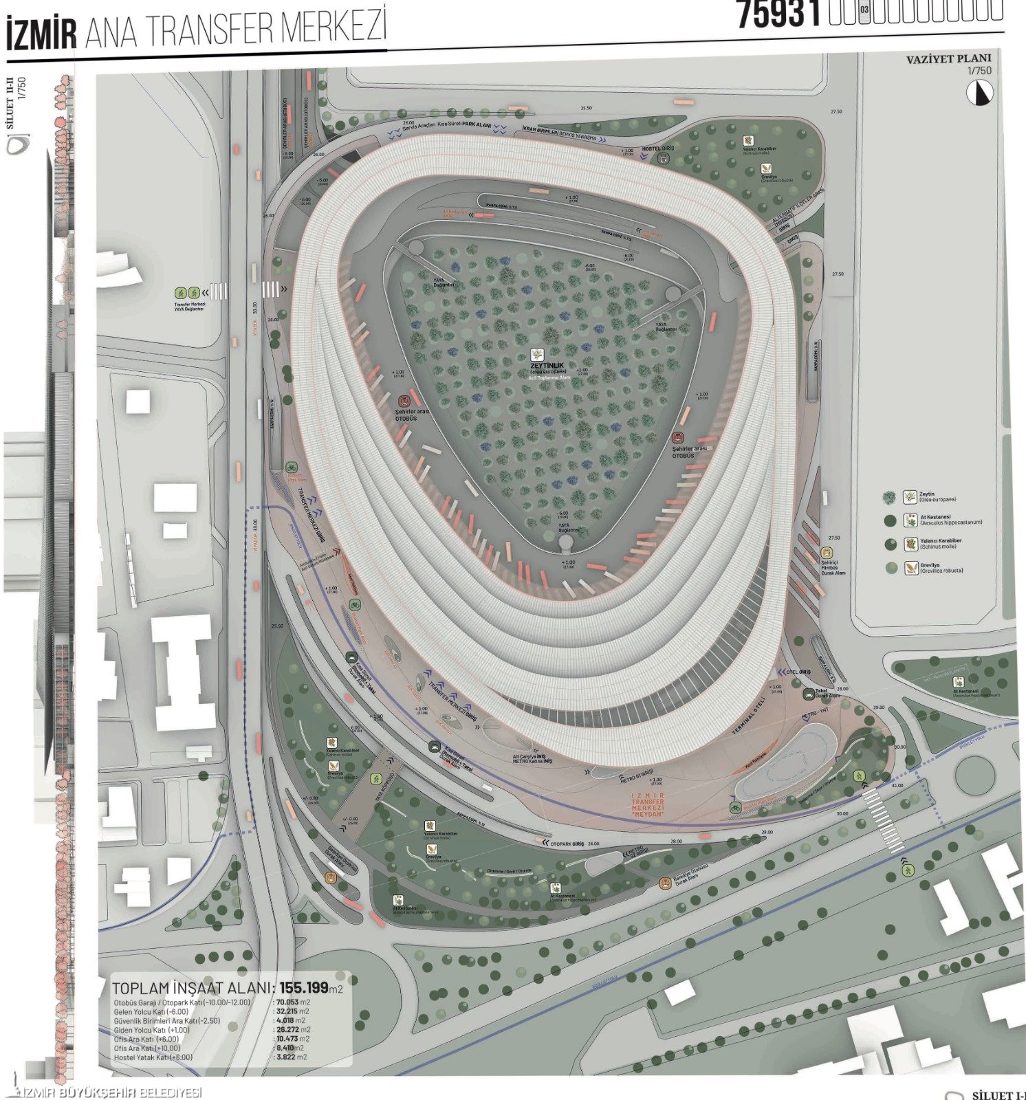 Ana Transfer Merkezi Mimari Proje Yarışması'nda ödüller sahiplerini buldu