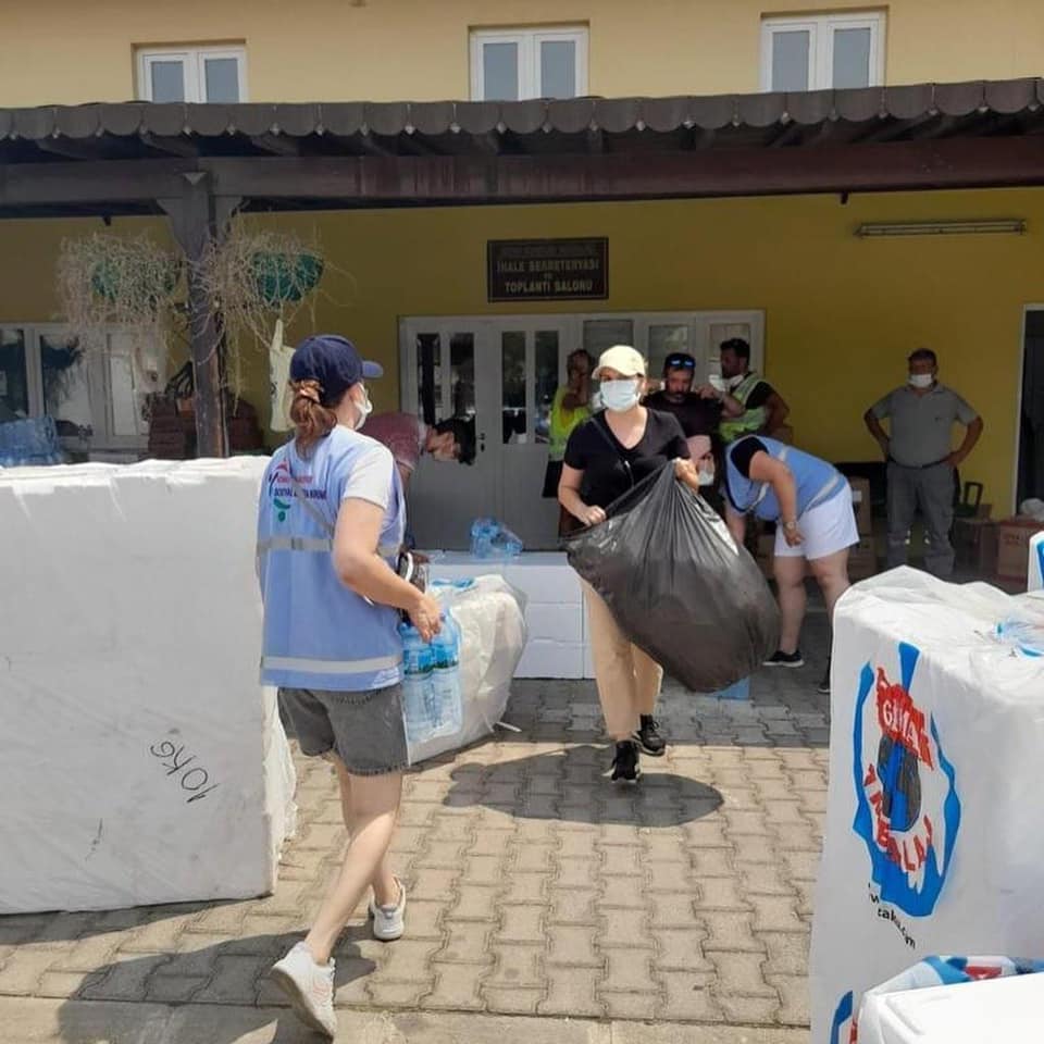 KEMALPAŞA BELEDİYESİ EKİPLERİ MUĞLA’DA OMUZ VERDİ