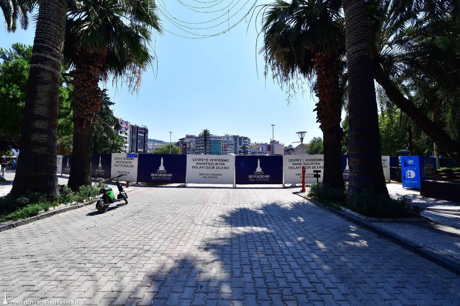 Kültürpark’ın tarihi kapıları restore ediliyor