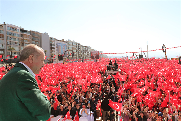 Cumhurbaşkanı Erdoğan’dan İzmir mesajları