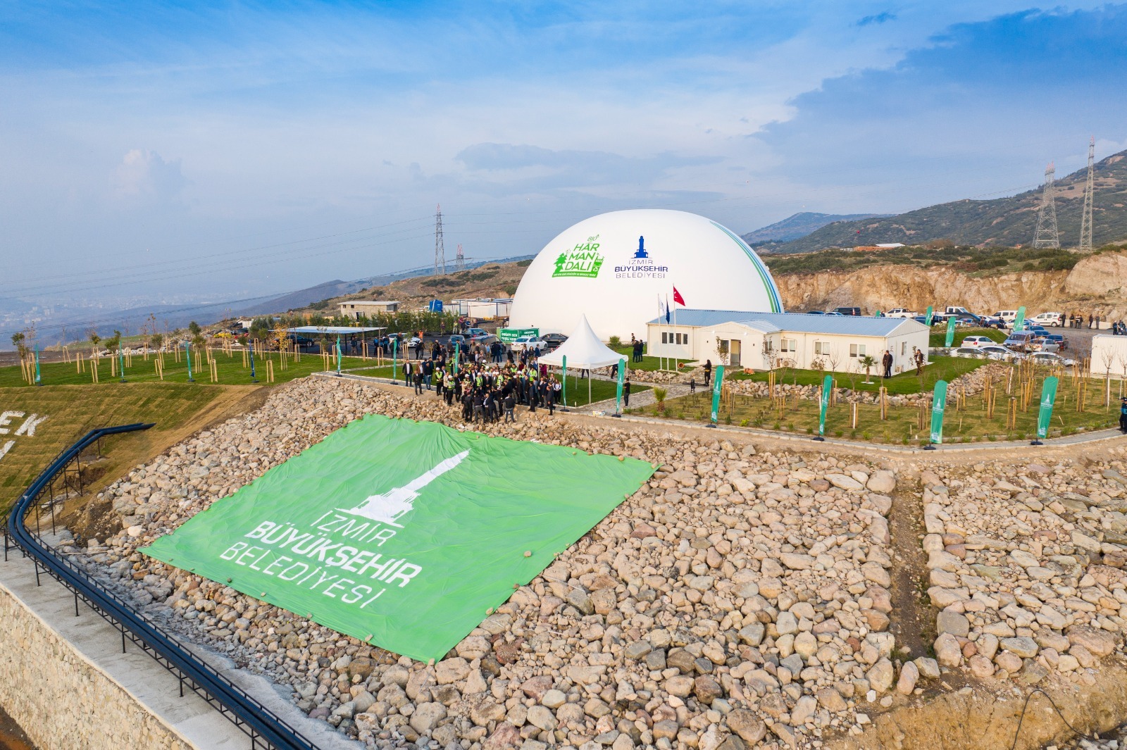 Büyükşehir'in Harmandalı'da ürettiği enerjinin bütçeye katkısı 166 milyon