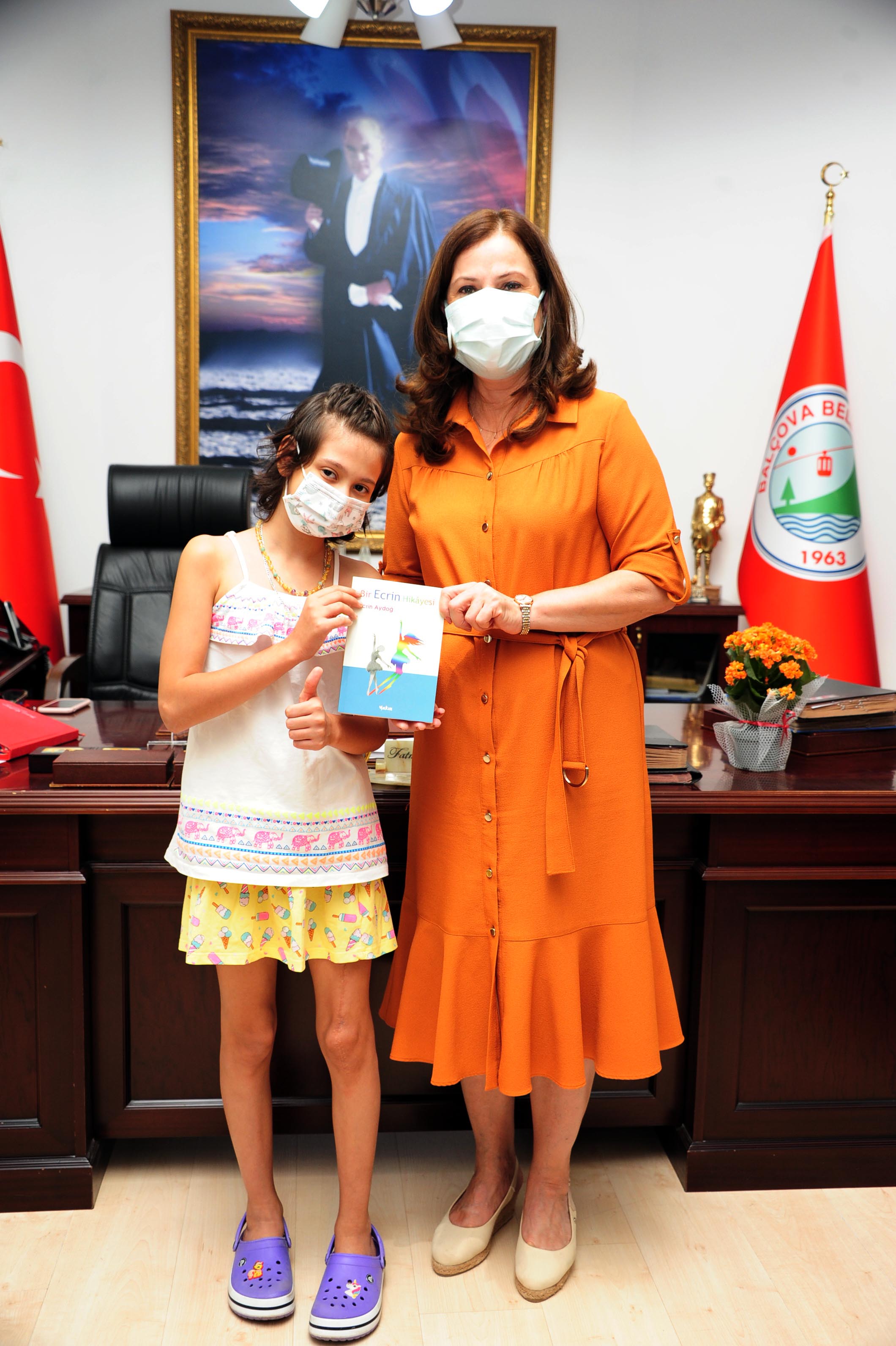 Ecrin’den Başkan Çalkaya’ya ziyaret