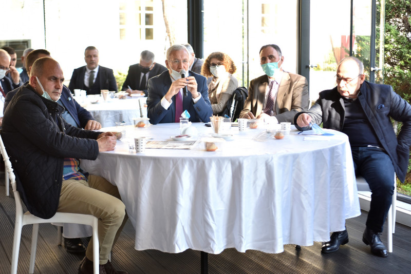 Esnaf temsilcileri içini Bornova’da döktü