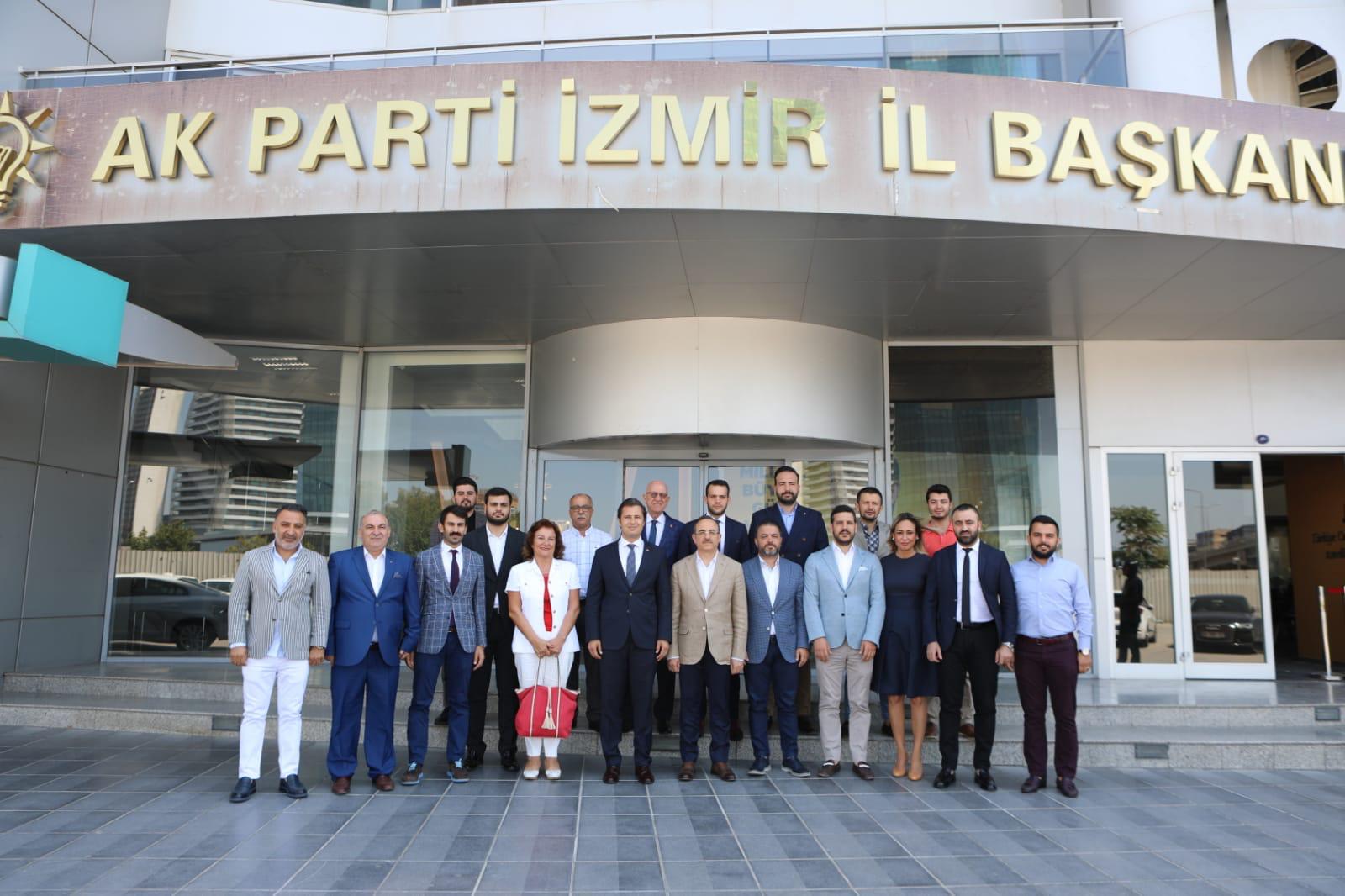 CHP’den AK Parti’ye samimi ziyaret! İzmir için birlikte yol alalım