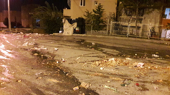 Günaltay’da pazar yerleri çöpten geçilmiyor