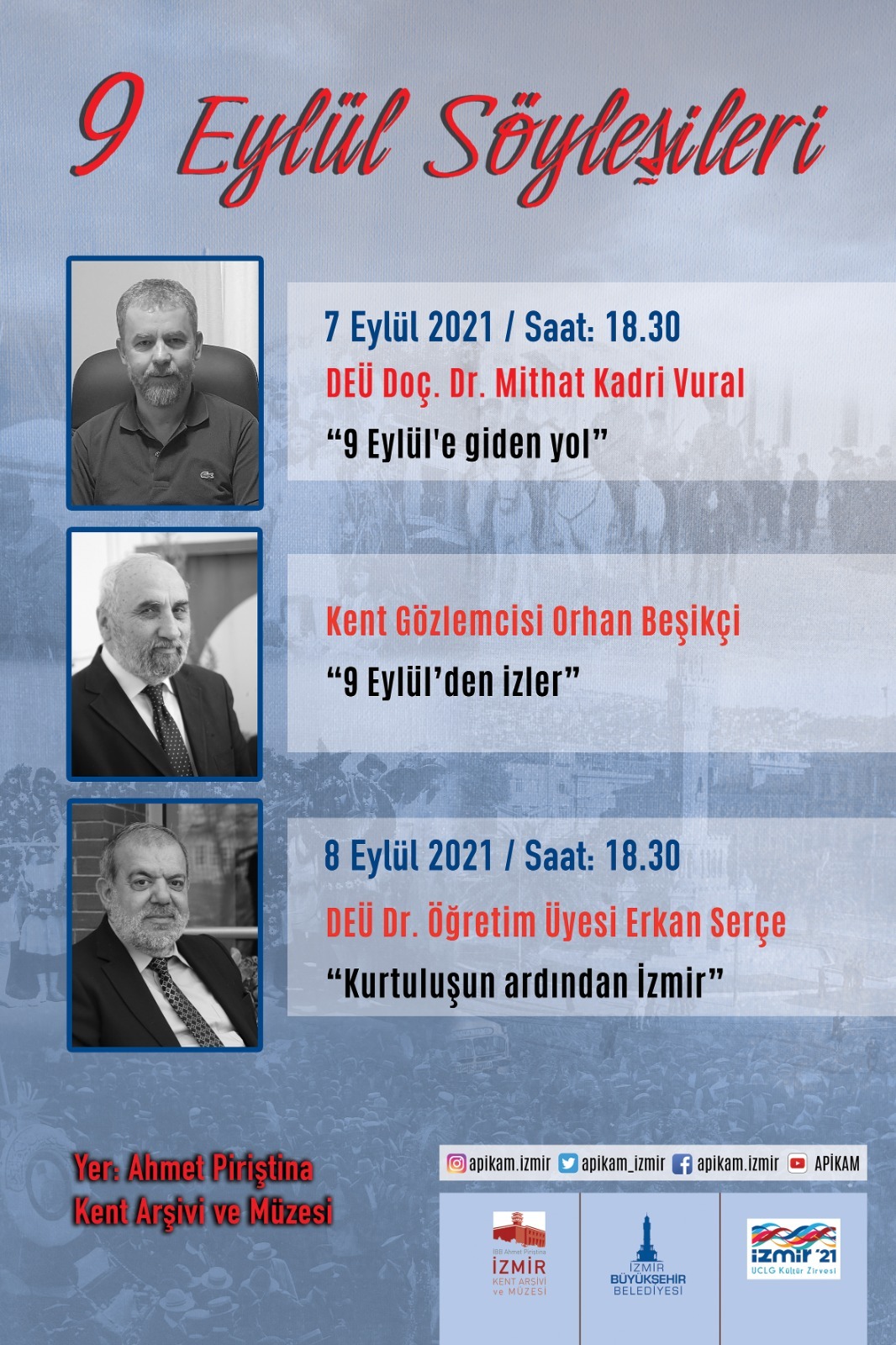 APİKAM'dan "99. yılında 9 Eylül" etkinlikleri