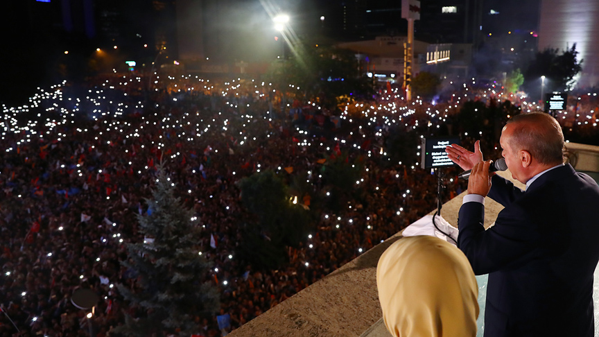 Cumhurbaşkanı Erdoğan: Bu seçimin galibi demokrasidir