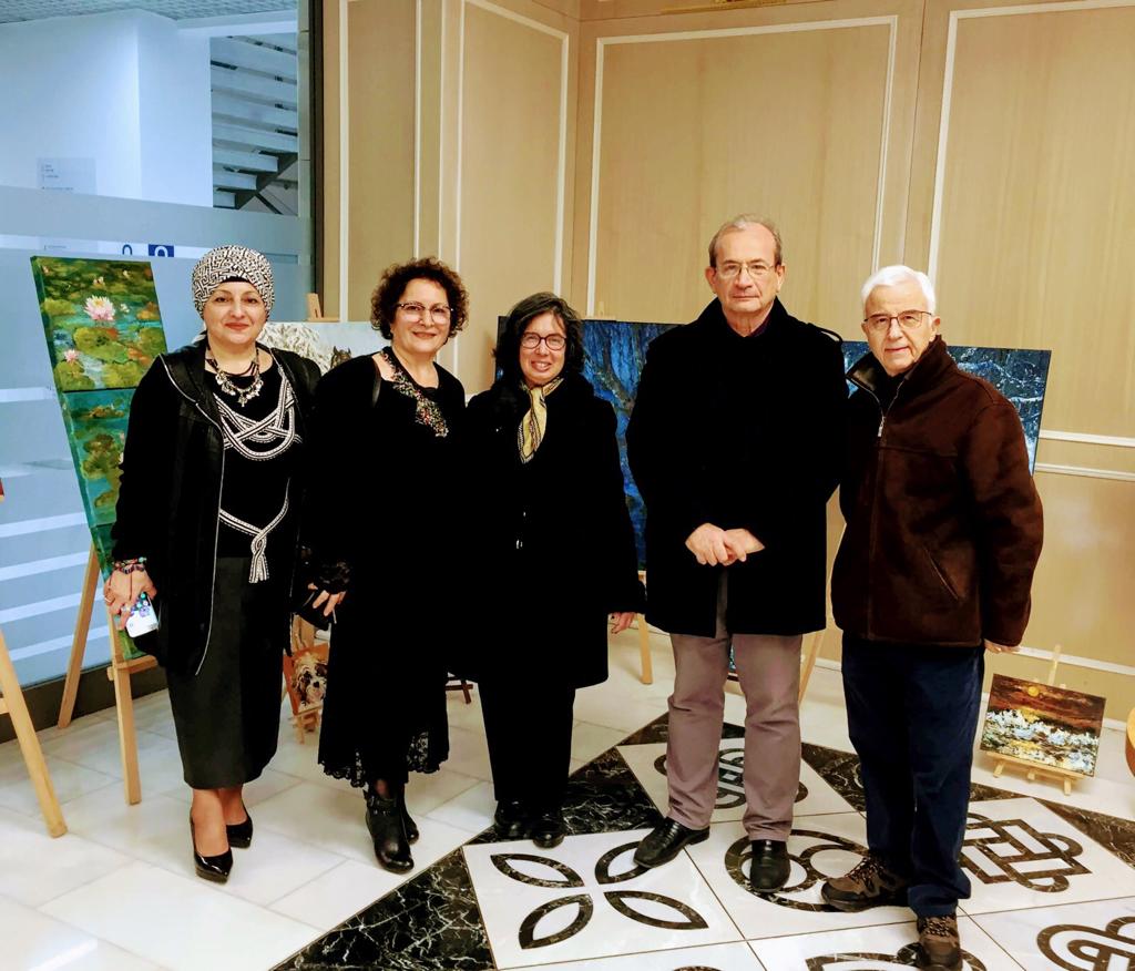 Ressam Şerife Türker yeni sergisini açtı