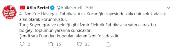 Sertel'den flaş Basmane Çukuru teklifi: Büyükşehir Belediyesi TMSF ile masaya otursun