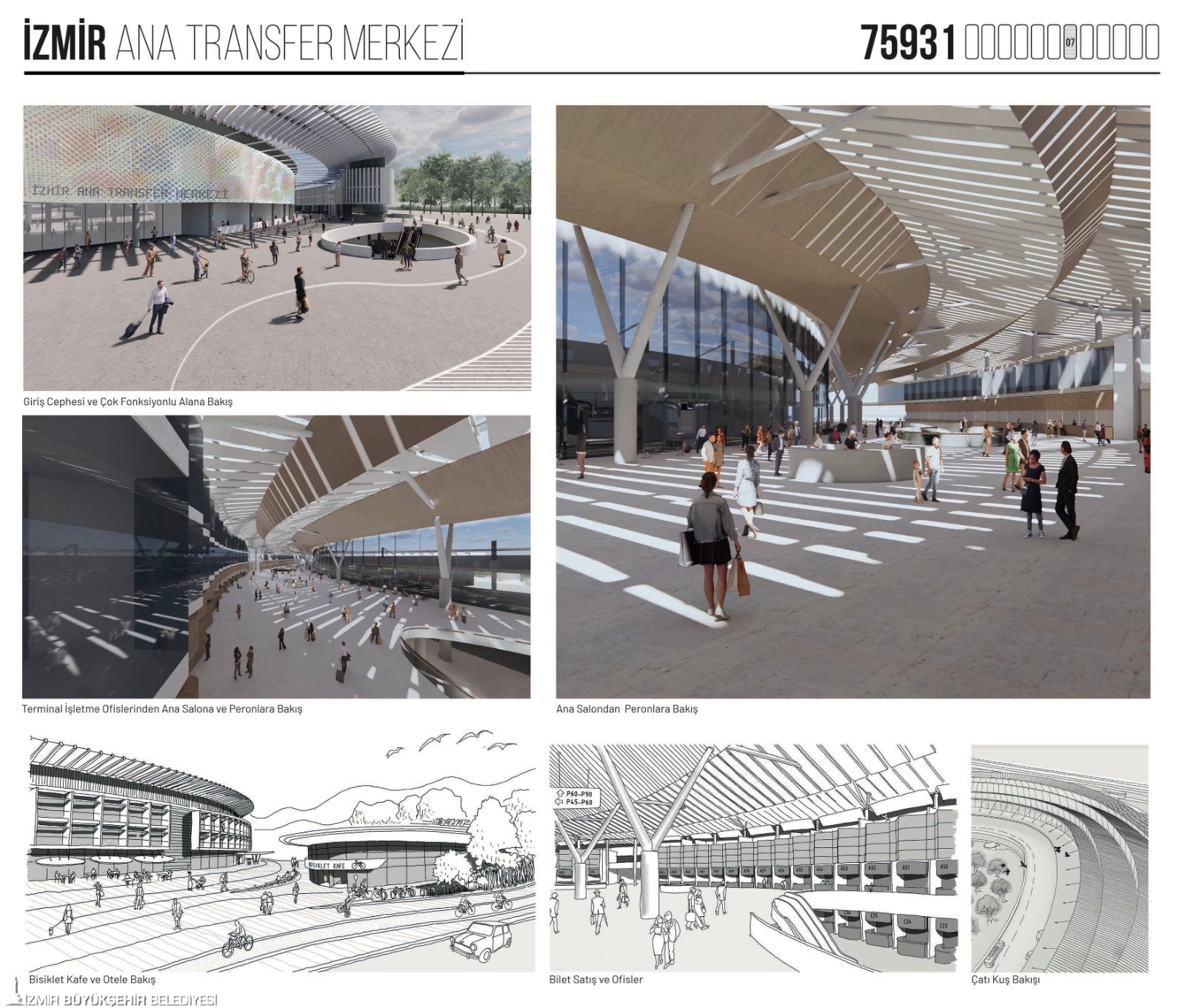 Ana Transfer Merkezi Mimari Proje Yarışması'nda ödüller sahiplerini buldu