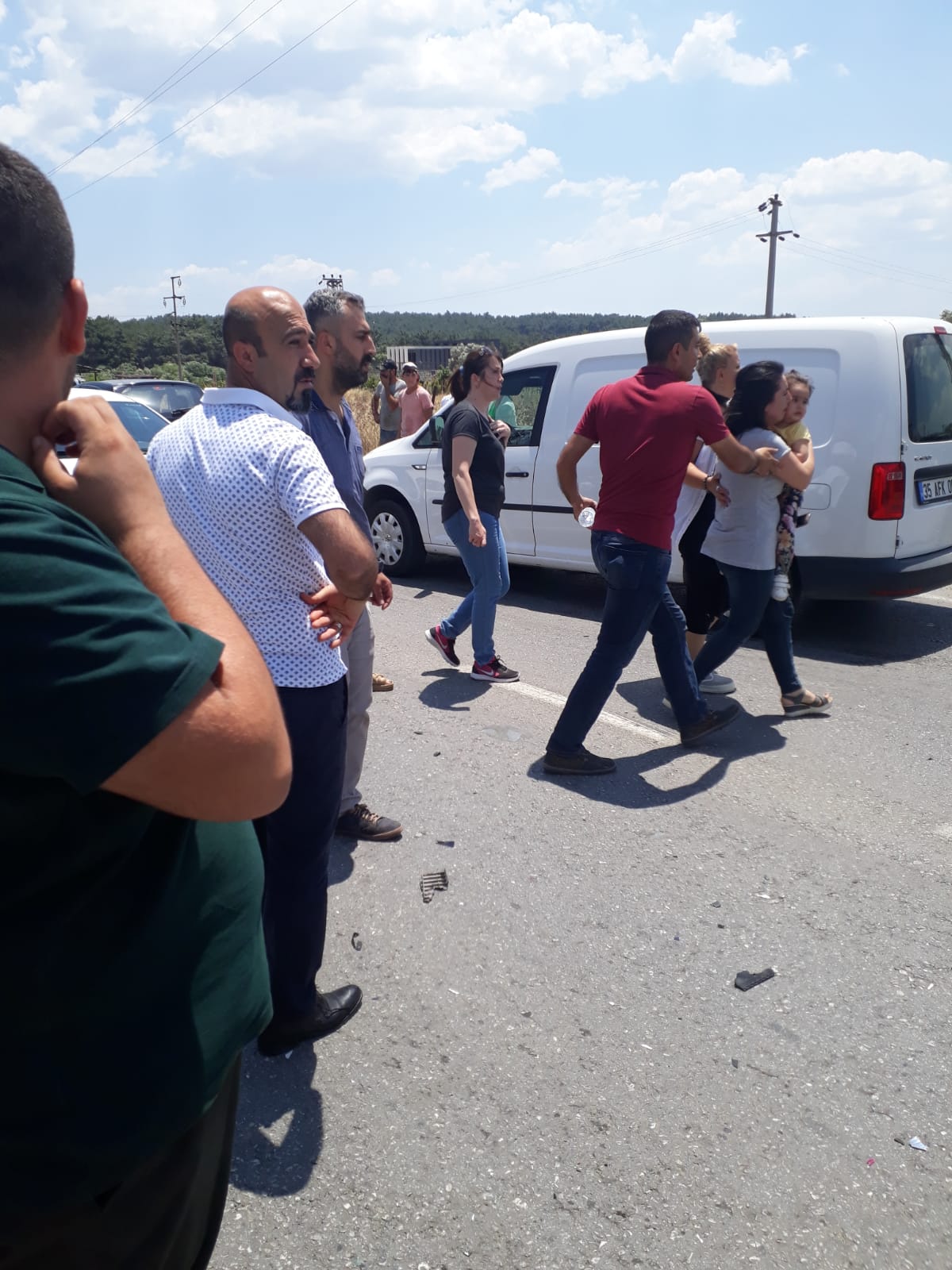 Kaynaklar'da trafik kazası…