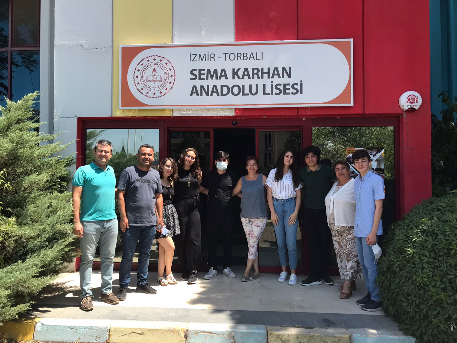 Türkiye derecesi Sema Karhan Anadolu Lisesi'nden