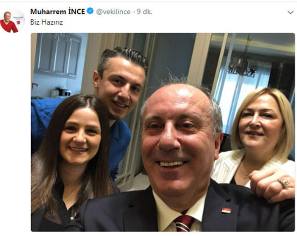 SON DAKİKA... CHP'nin adayı Muharrem İnce