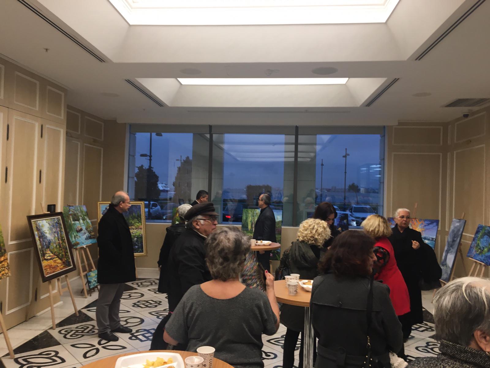 Ressam Şerife Türker yeni sergisini açtı