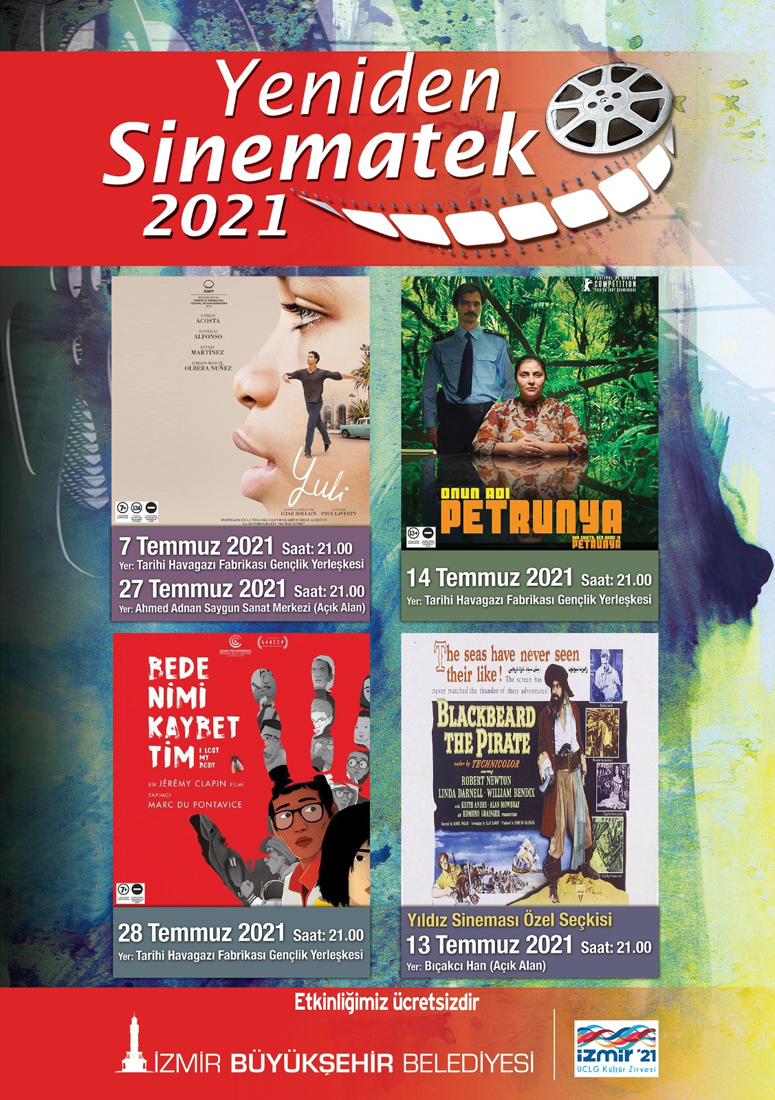 Açık havada sinema keyfi başlıyor