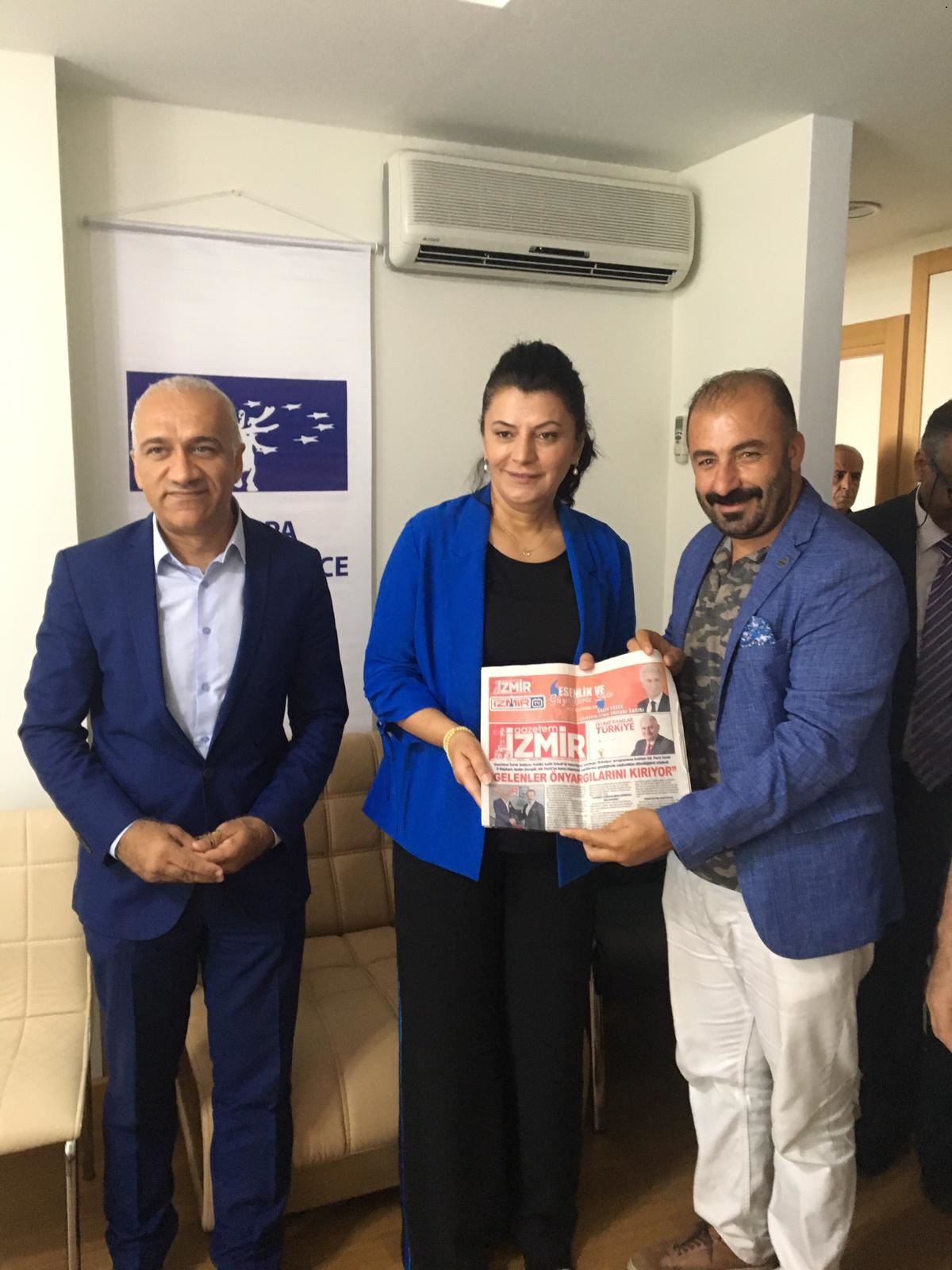 Ataklı’dan Türkmenoğlu’na İMGİAD rozeti