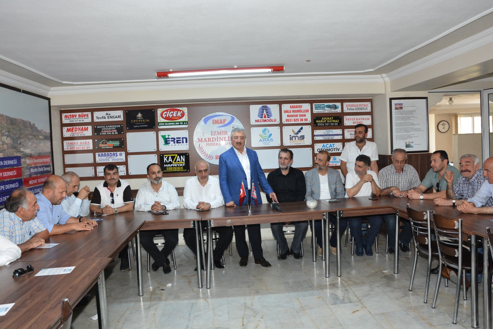 Erzurum ve Mardinliler'den Nasır'a tam destek