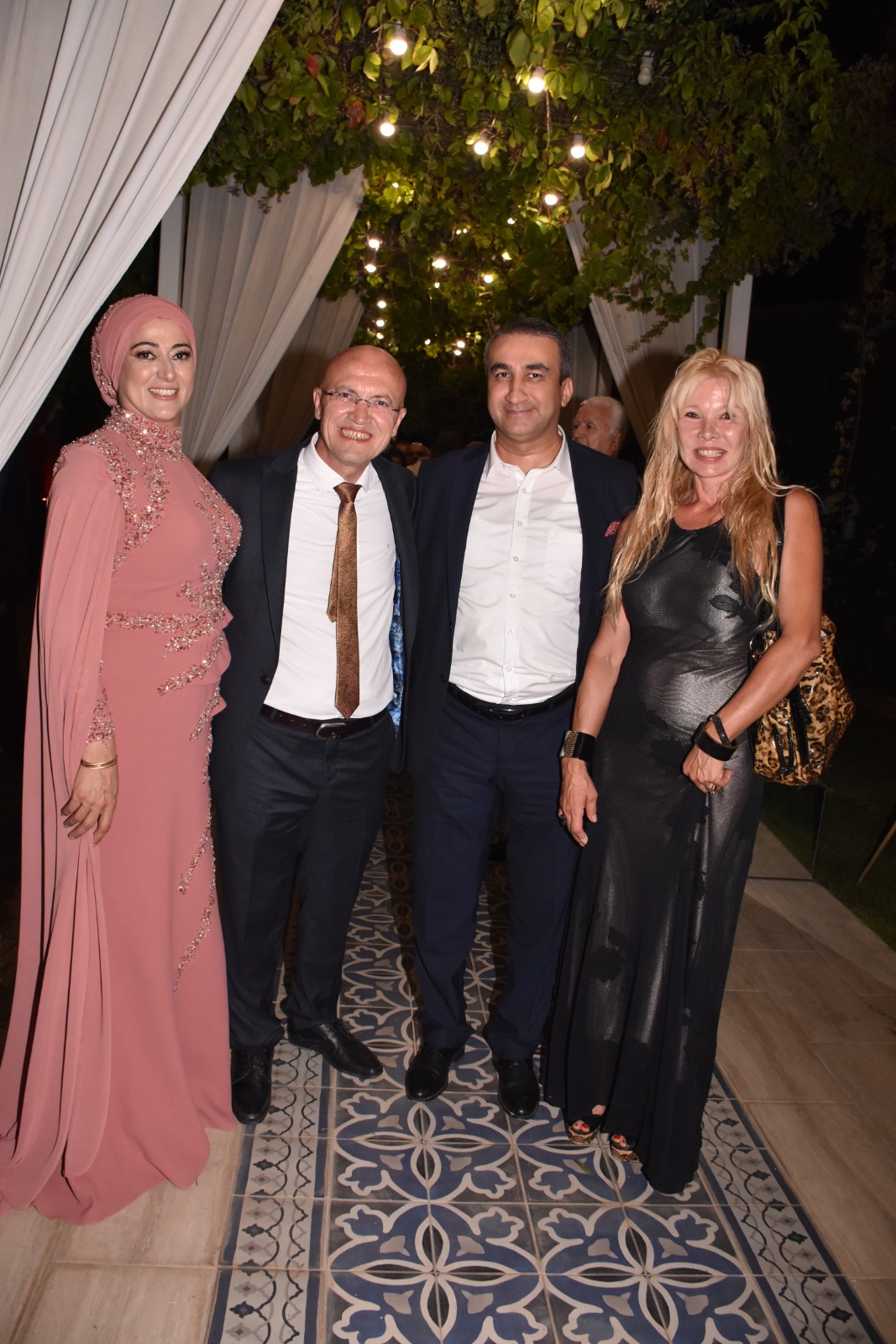 Aksoy ve Yeşil ailelerinin mutlu günü