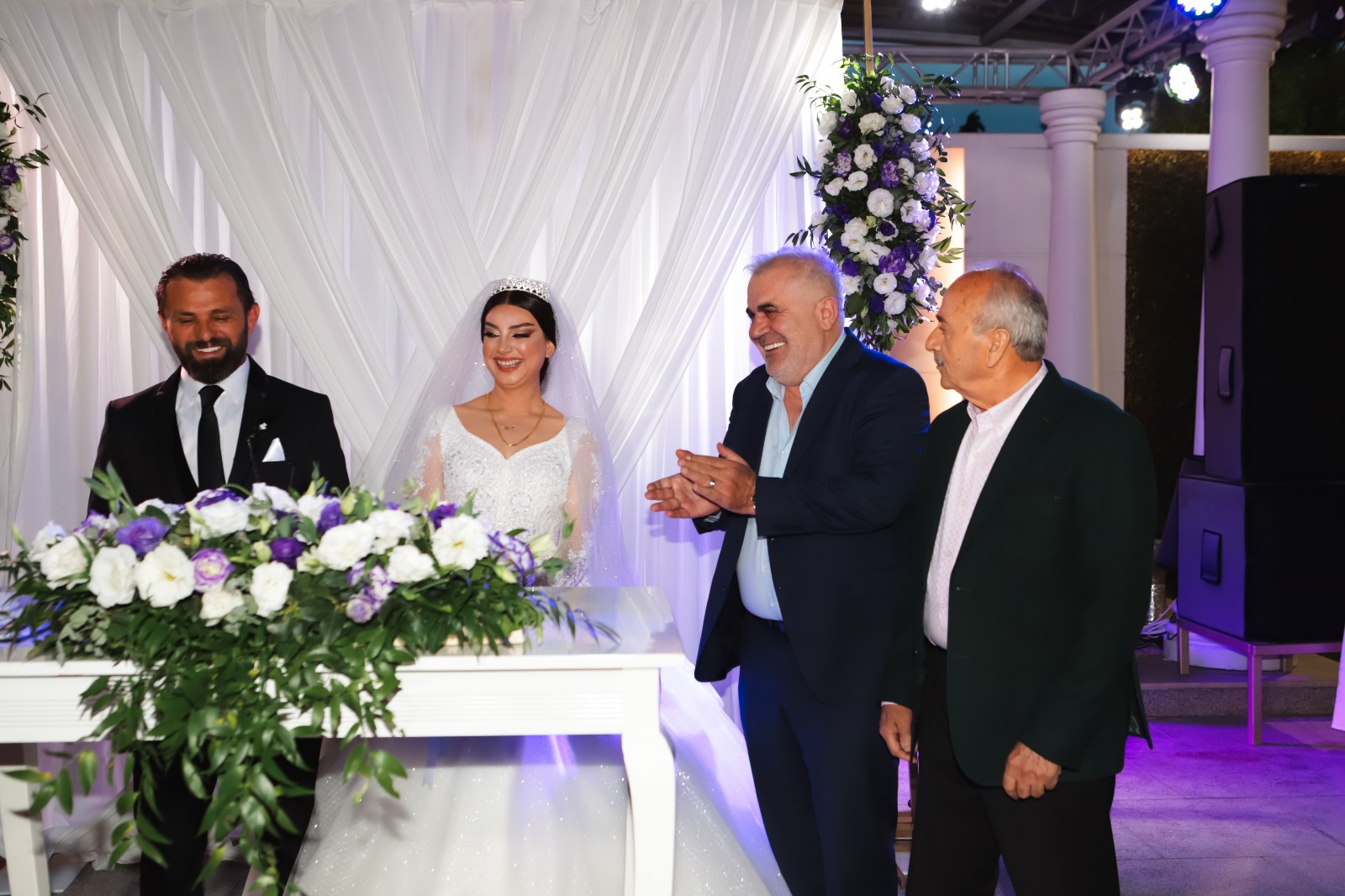 Habib Yılmaz ve Berna Çamlı çifti bir ömür birlikteliğe evet dedi