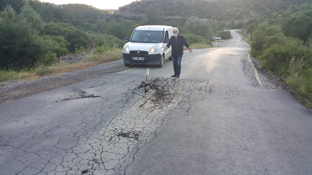 Karaburun halkı TIR'LARDAN BIKTI?