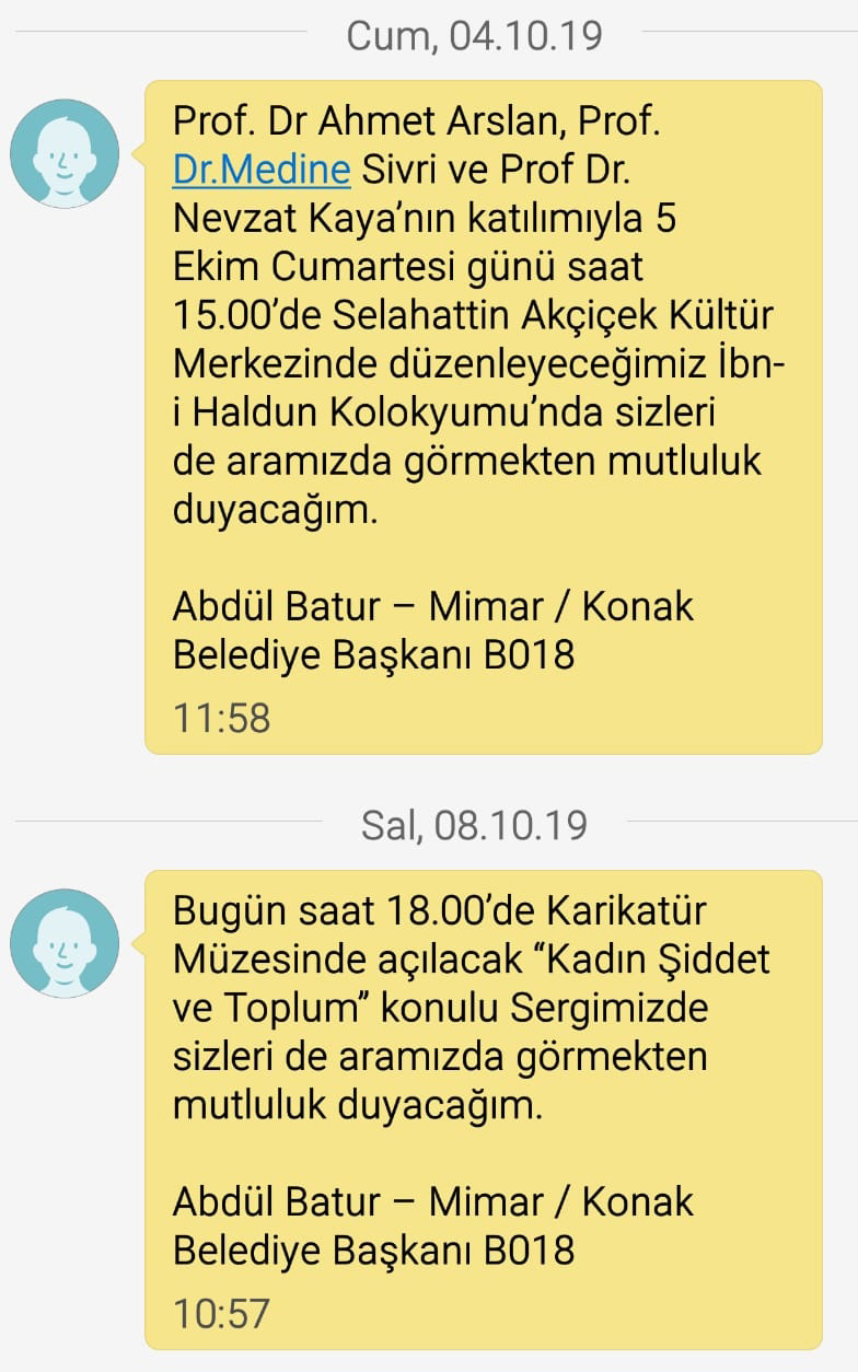 Salih Erkek Yazdı...