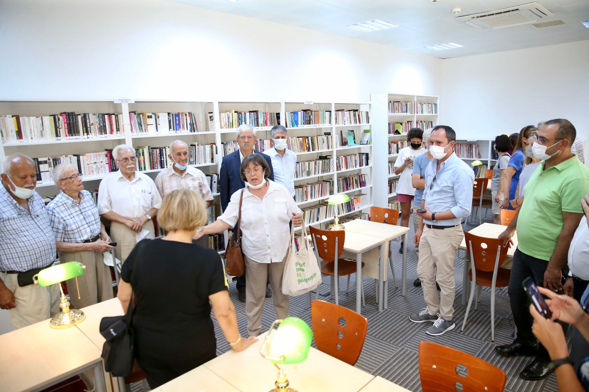 “Veli Lök ve Rasime Şeyhoğlu Kütüphanesi” açıldı