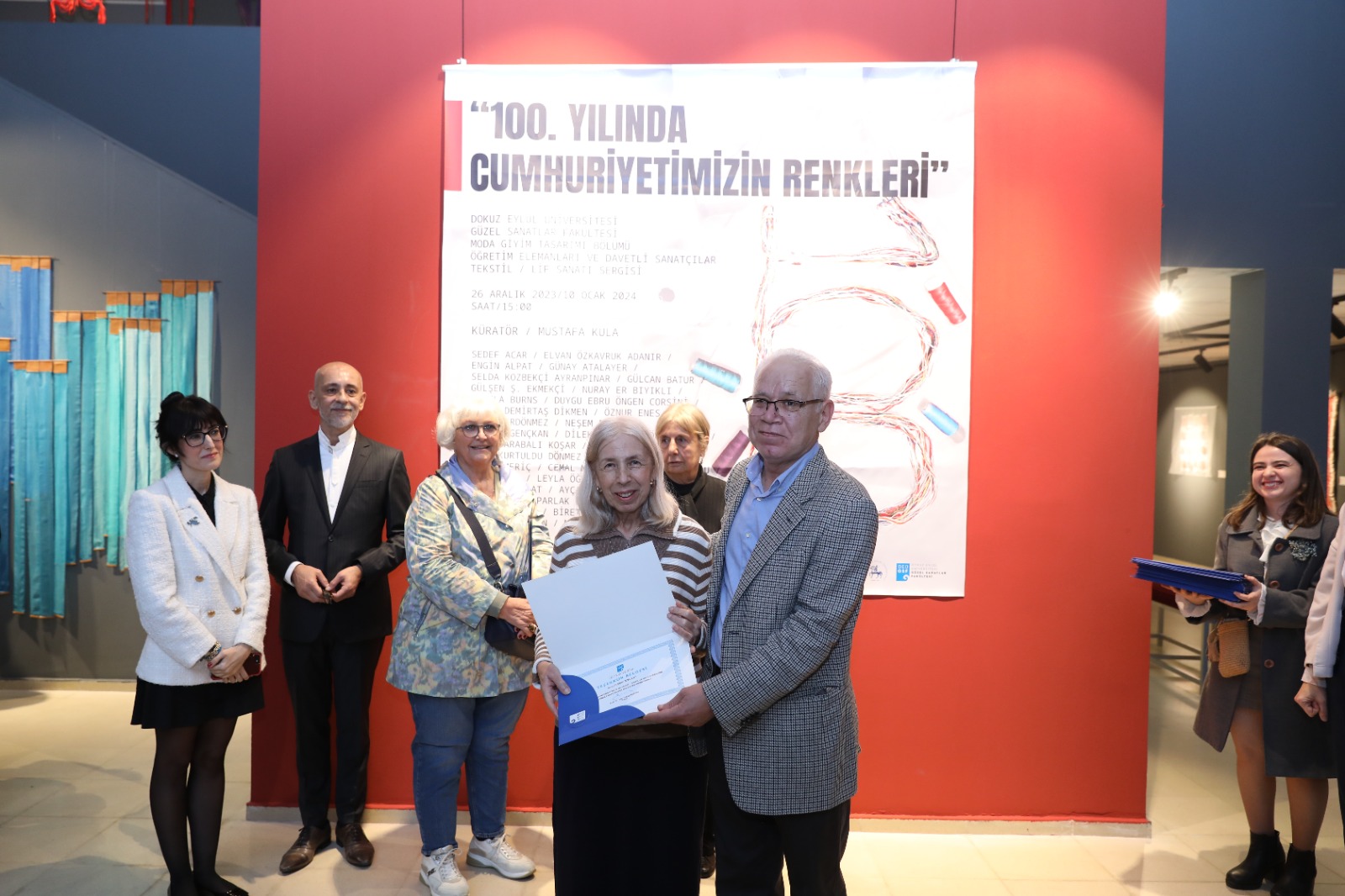 Deü’den ‘100. Yılında Cumhuriyet'imizin Renkleri’ Sergisi