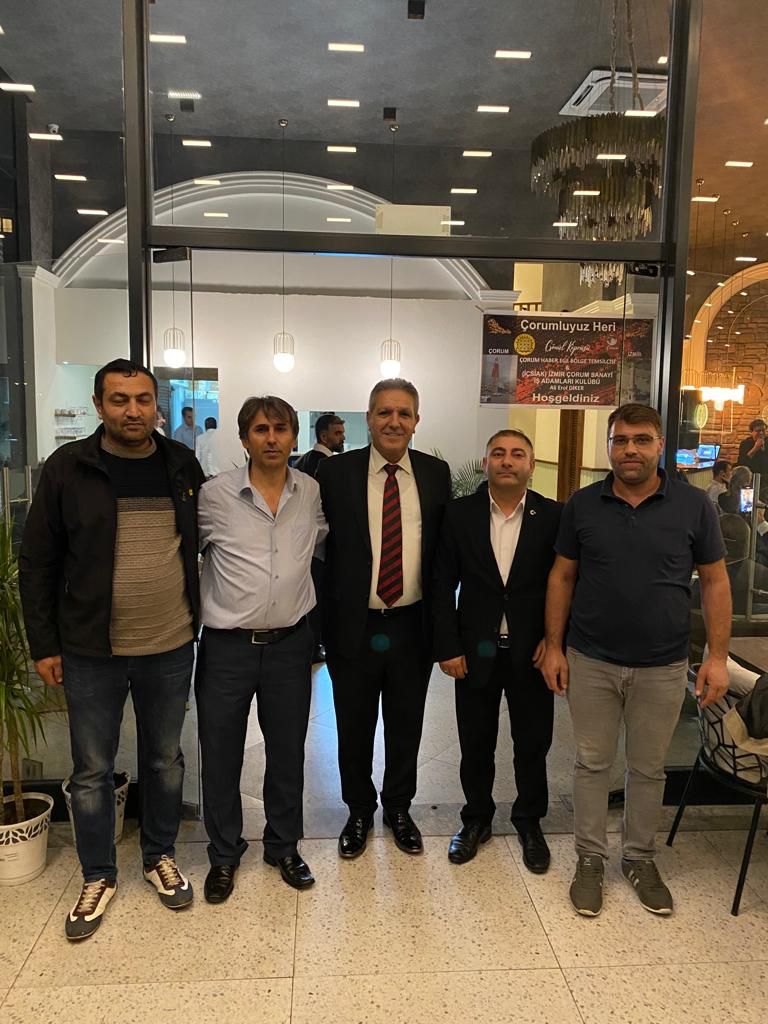 İzmir’de Yaşayan Çorumlu’lardan Gönül Köprüsü Buluşması