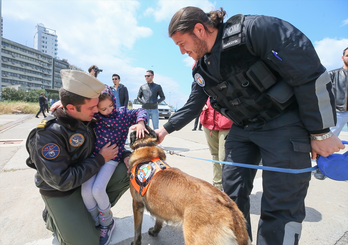 Esrar dolu tekne limana getirildi
