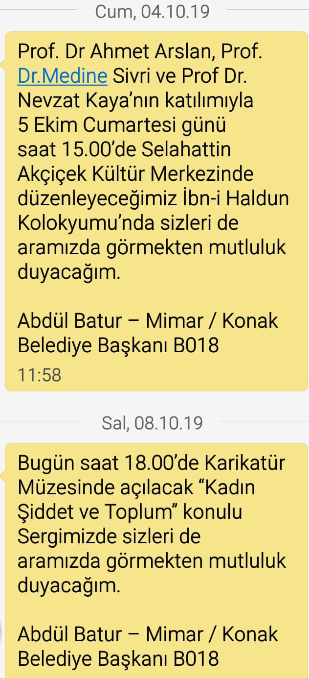 Salih Erkek Yazdı...