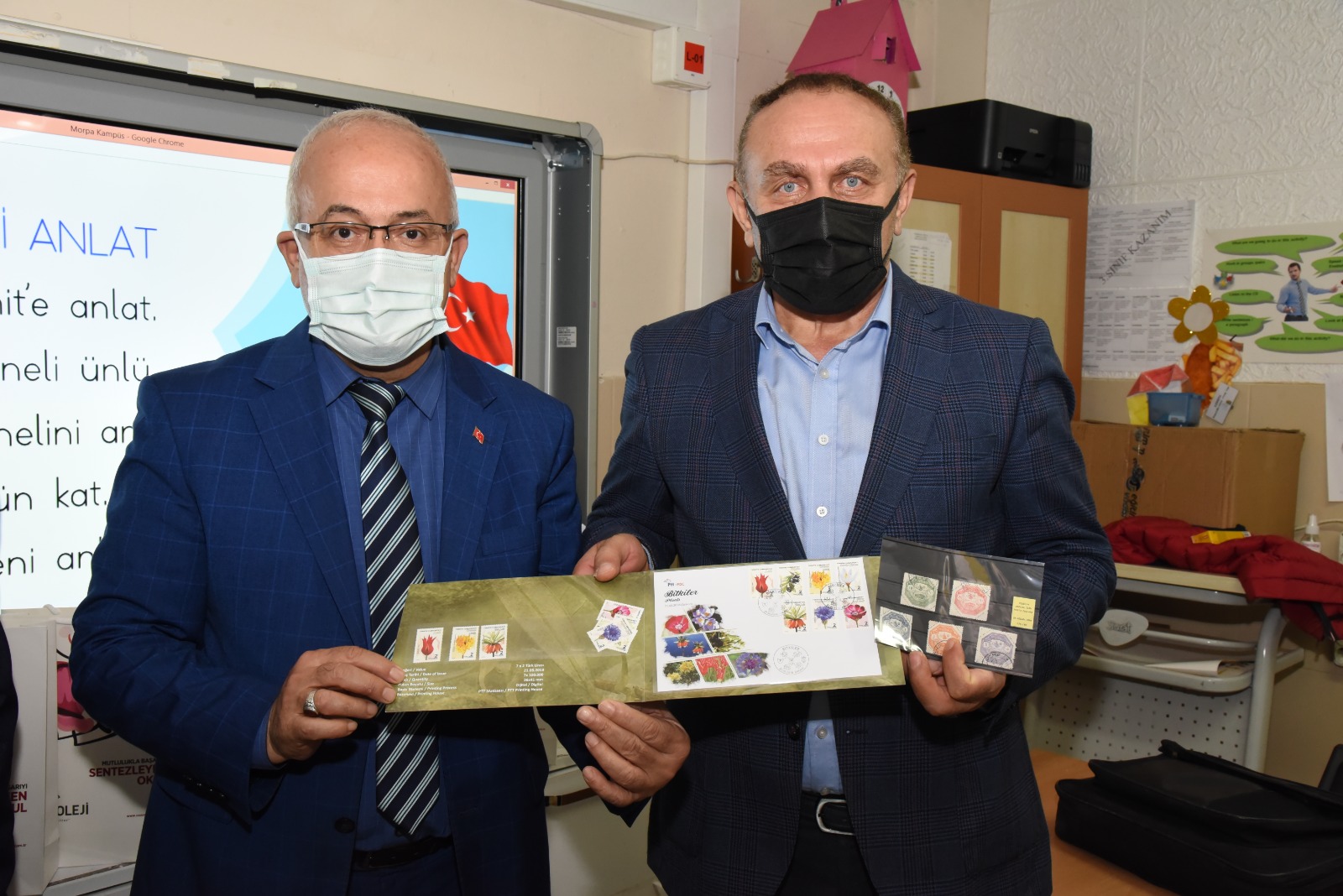 Türkiye'nin ilk Filateli Sınıfı Karşıyaka'da Açıldı!