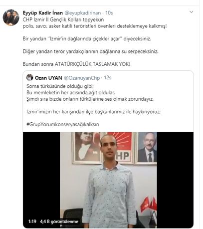 AK Gençlik’ten CHP Gençliğe: ‘’Bundan sonra Atatürkçülük taslamak yok!’’