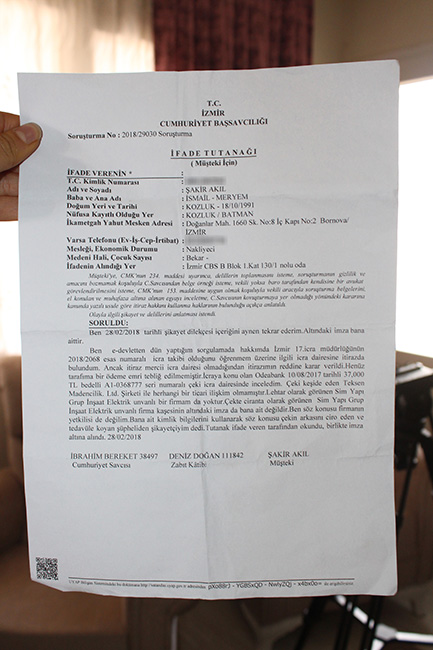 İşsiz genç, adına açılan şirketten icralık oldu